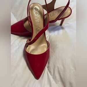 Calvin Klein Striking Red Heels